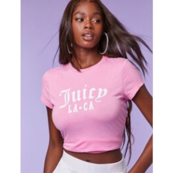 Juicy Couture Tops - NWOT Forever 21 Juicy Couture Tee size medium